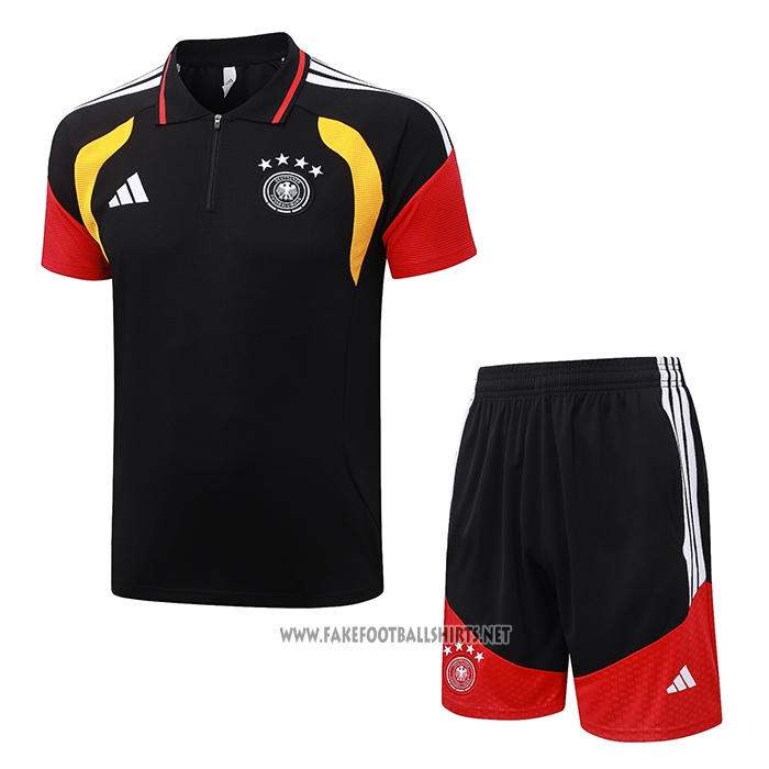 Conjunto Polo Germany 2026-2027 Black